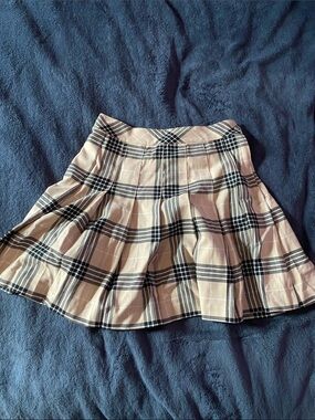 Plaid skirt
